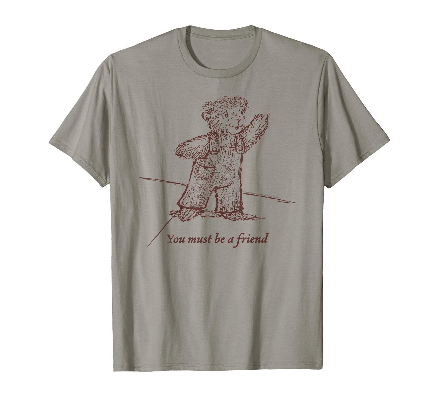 Corduroy You Must Be a Friend Teddy Bear Children's Book T-Shirt