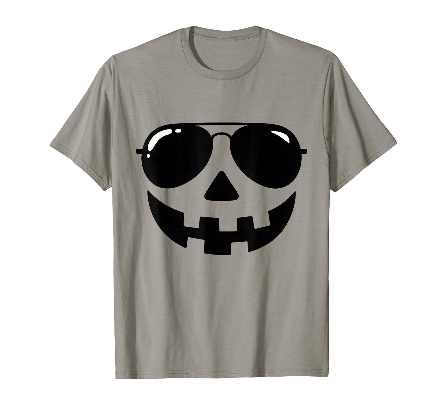 Funny Jack O Lantern Face Pumpkin Halloween Costume Men Boys T-Shirt
