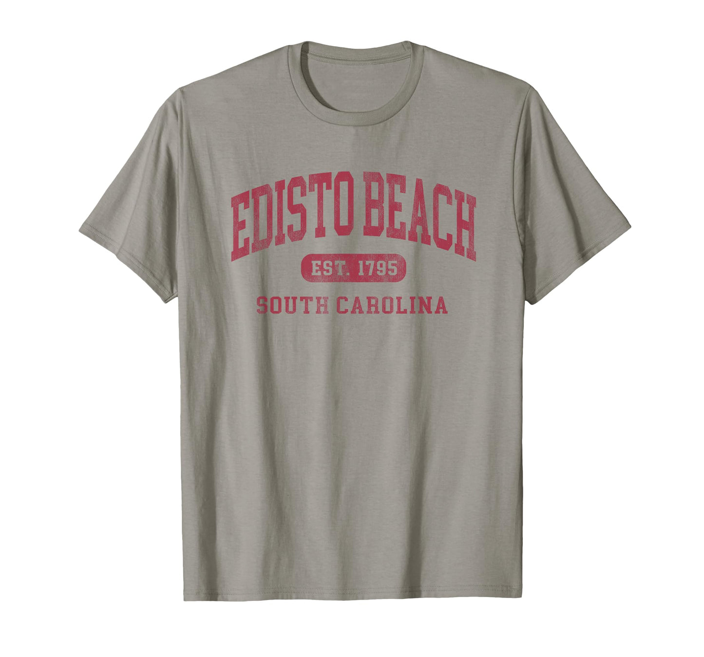 Edisto Beach South Carolina Vintage Established Mens womens T-Shirt