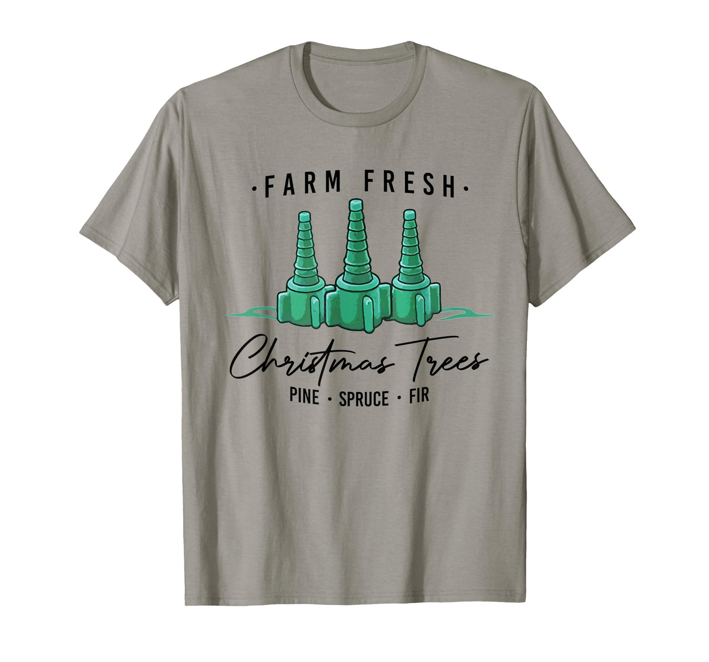 Respiratory Therapist Nurse Farm Fresh Christmas Trees T-Shirt