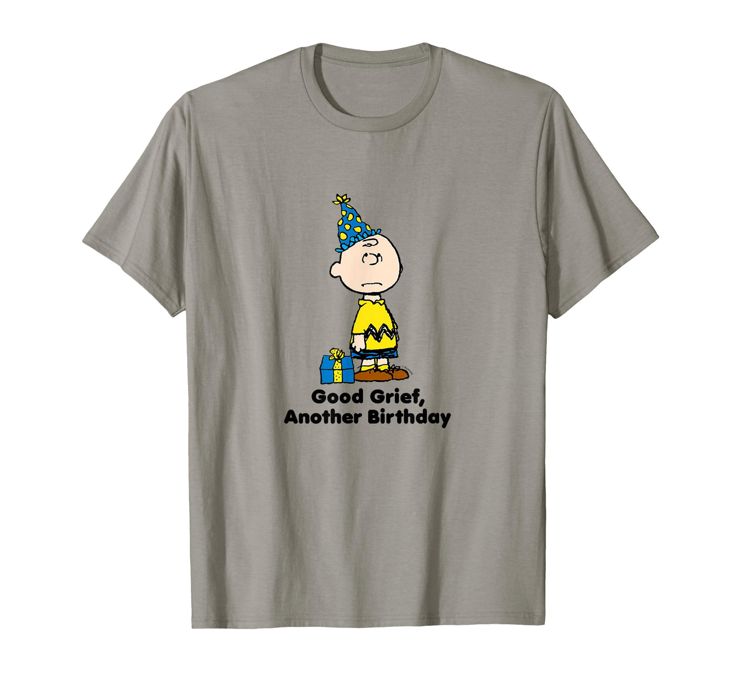 Peanuts - Charlie Brown - Good Grief Another Birthday T-Shirt