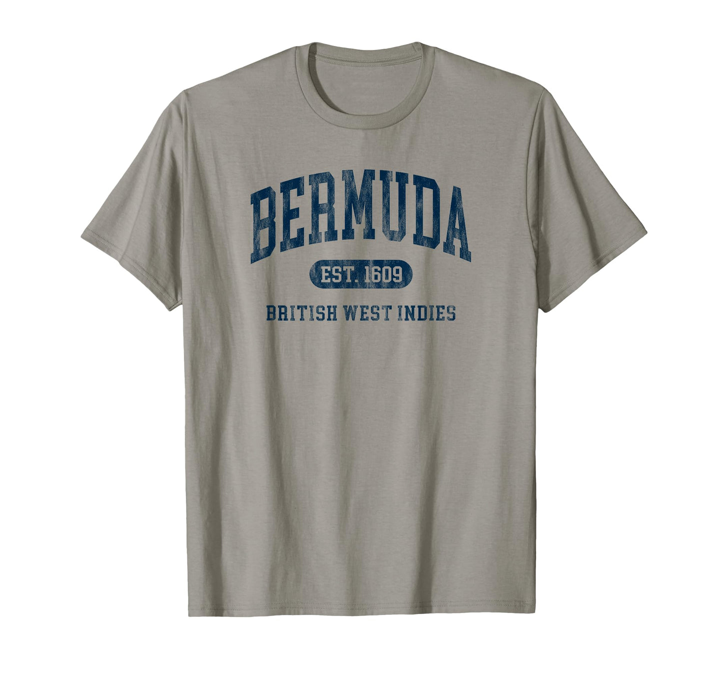 Vintage Bermuda Est 1609 Mens Womens Kids Retro Souvenir T-Shirt