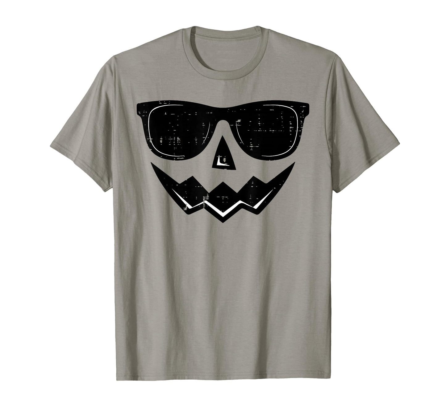 Jack-O-Lantern Scary Pumpkin Face Halloween Boys Kids Men T-Shirt