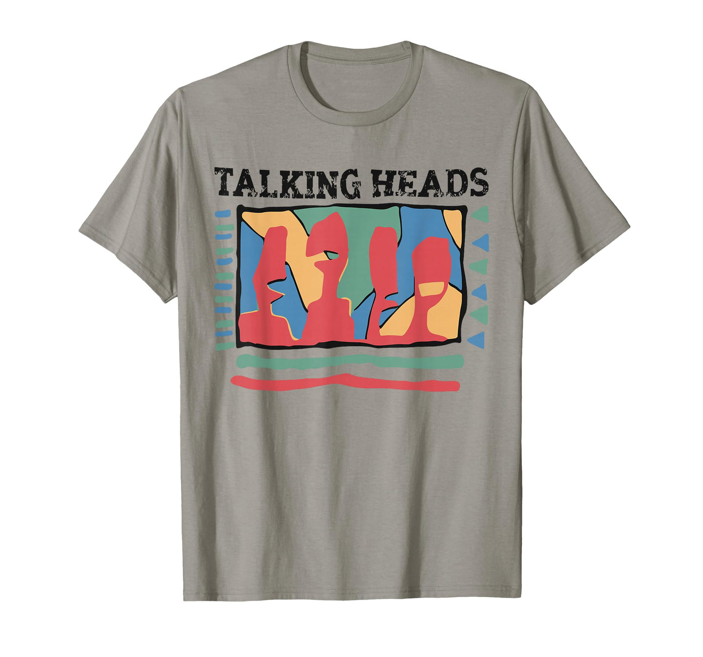 Talking Heads Yellow Retro Graphic T-Shirt