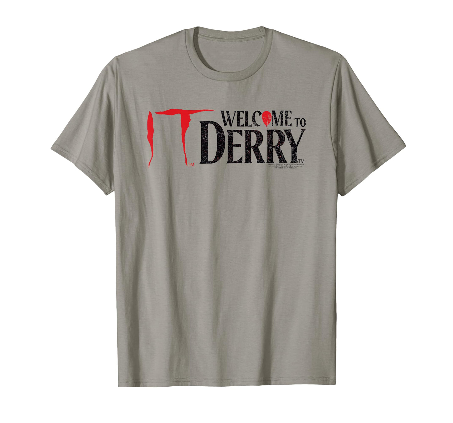 IT: Welcome to Derry Vintage Distressed Logo Horror TV Show T-Shirt