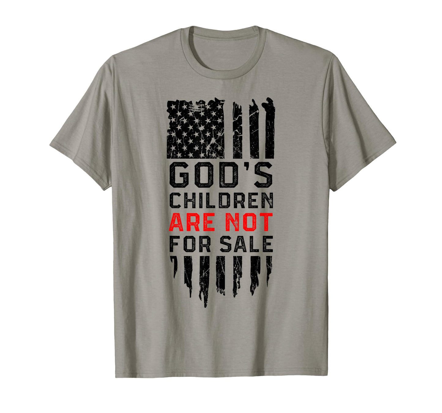 God's children are not for sale US american flag T-Shirt