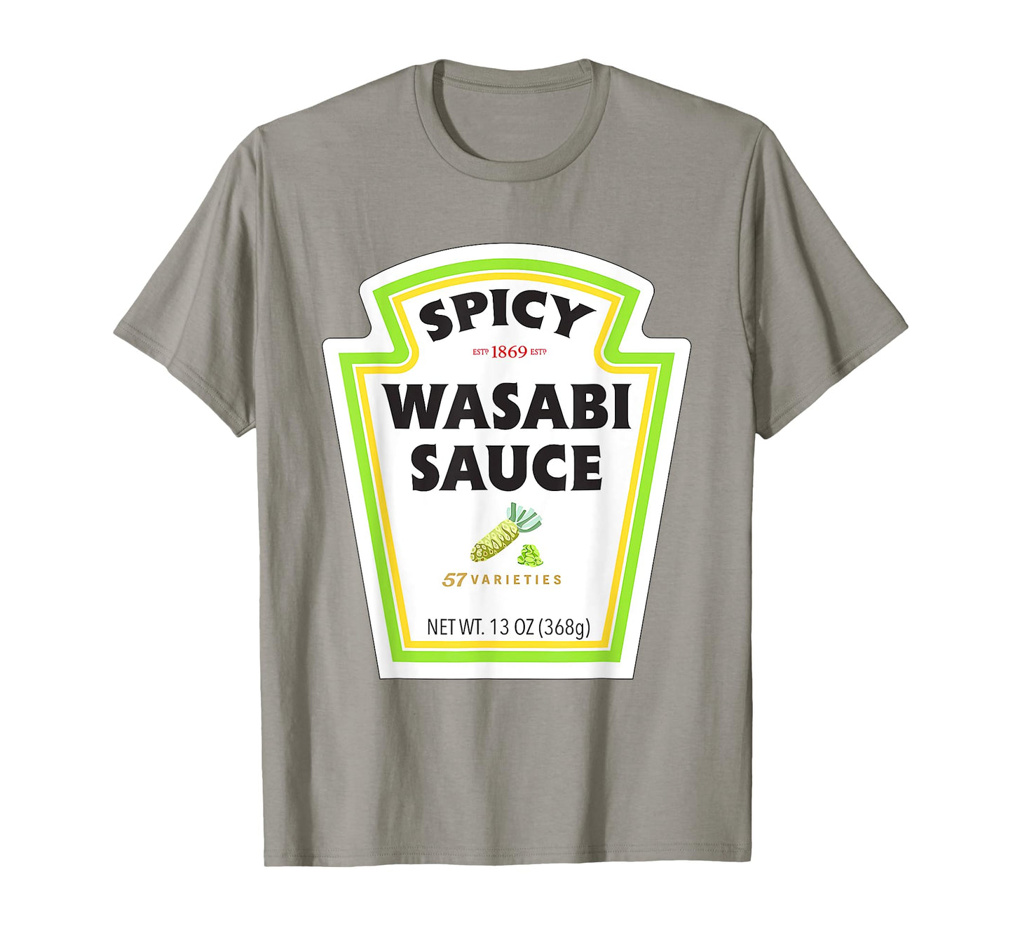 Spicy Wasabi Sauce Halloween Costume Matching Couples Group T-Shirt