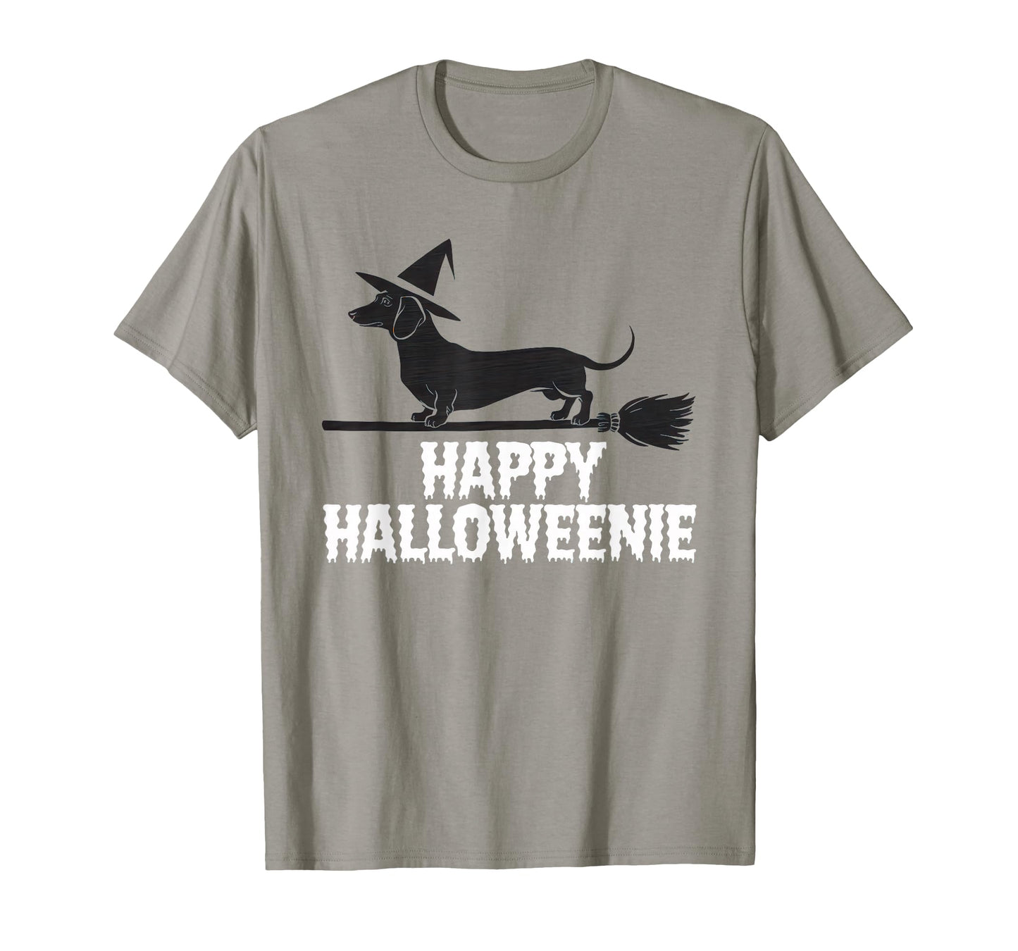 Happy Halloweenie Tshirt Women Men Wiener Monster Party T-Shirt