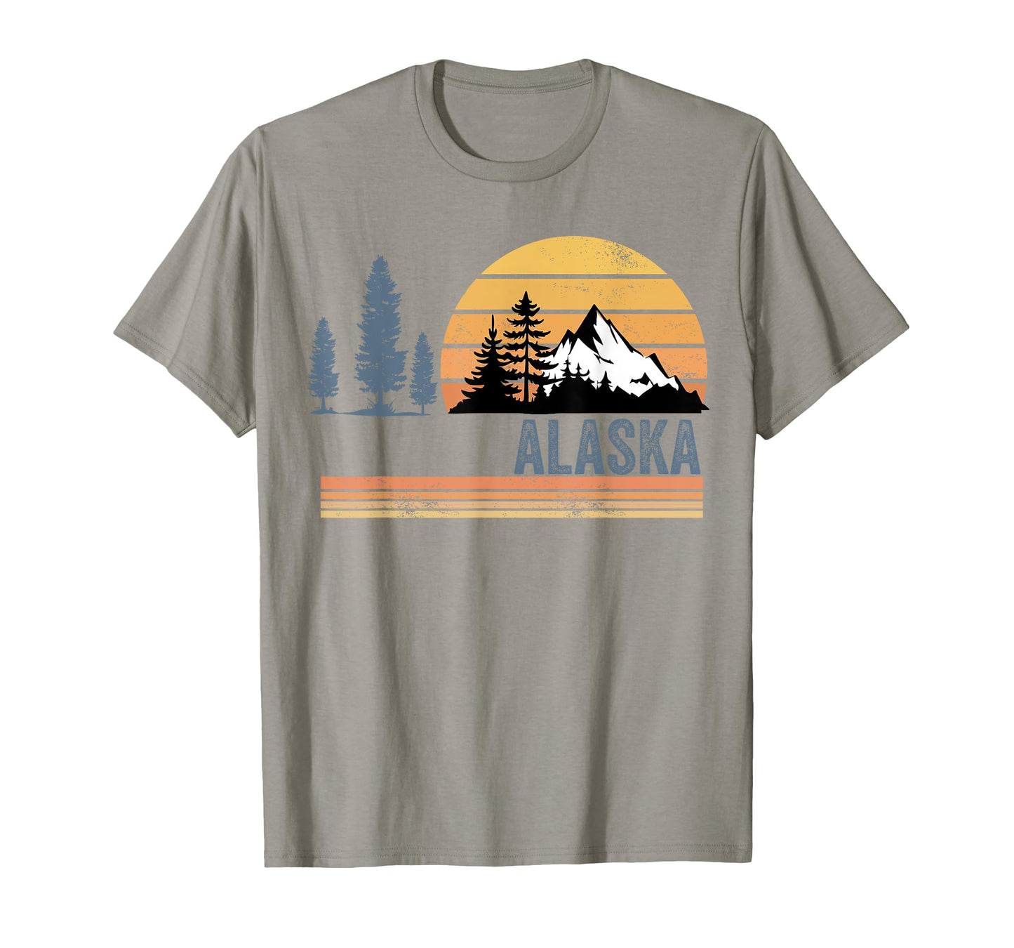 Alaska Souvenir Alaskan Vacation Vintage Travel Men Women T-Shirt
