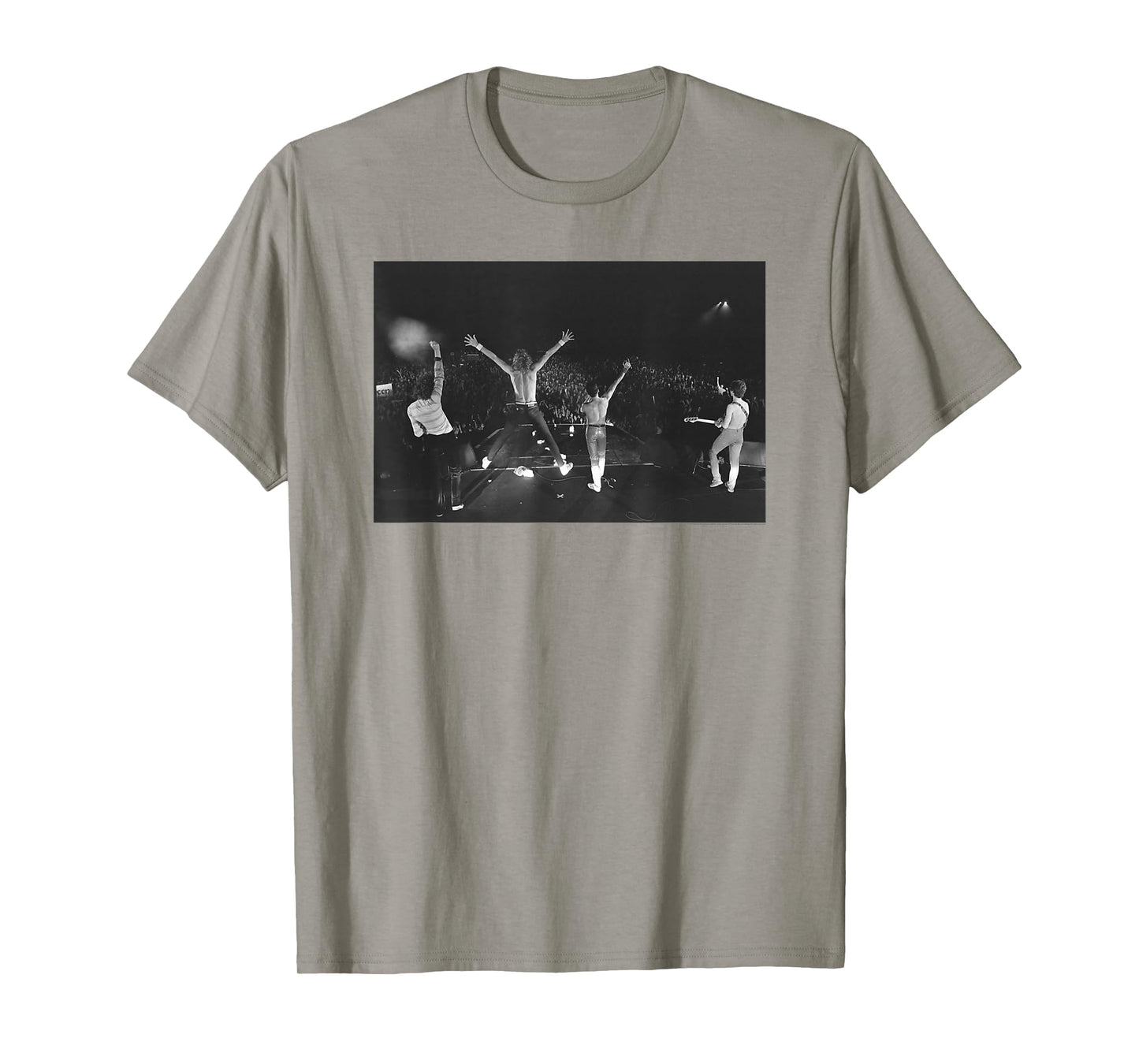 Queen Official Band Promo B&W Vintage Photo T-Shirt