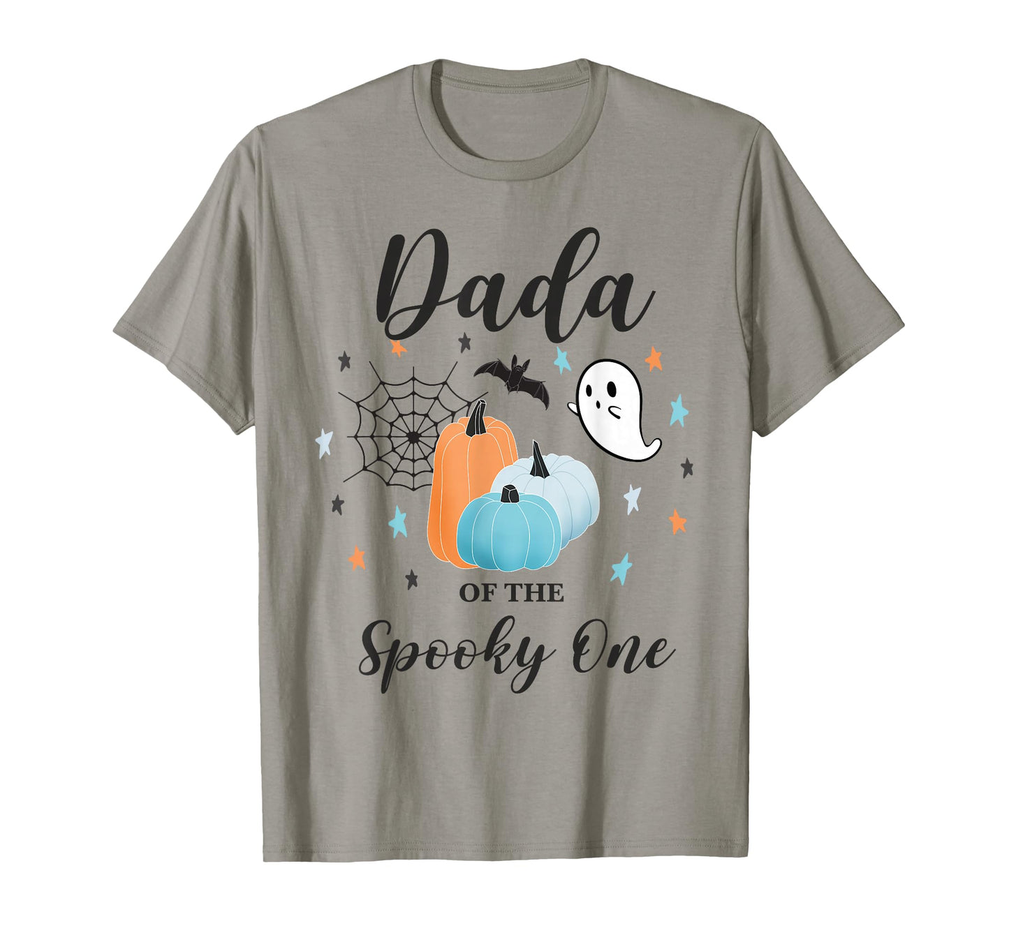 Dada of Spooky One First Birthday Blue Pumpkin Halloween 1 T-Shirt