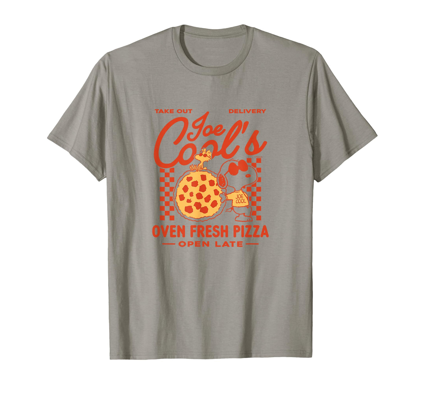 Peanuts - Joe Cool Pizza T-Shirt