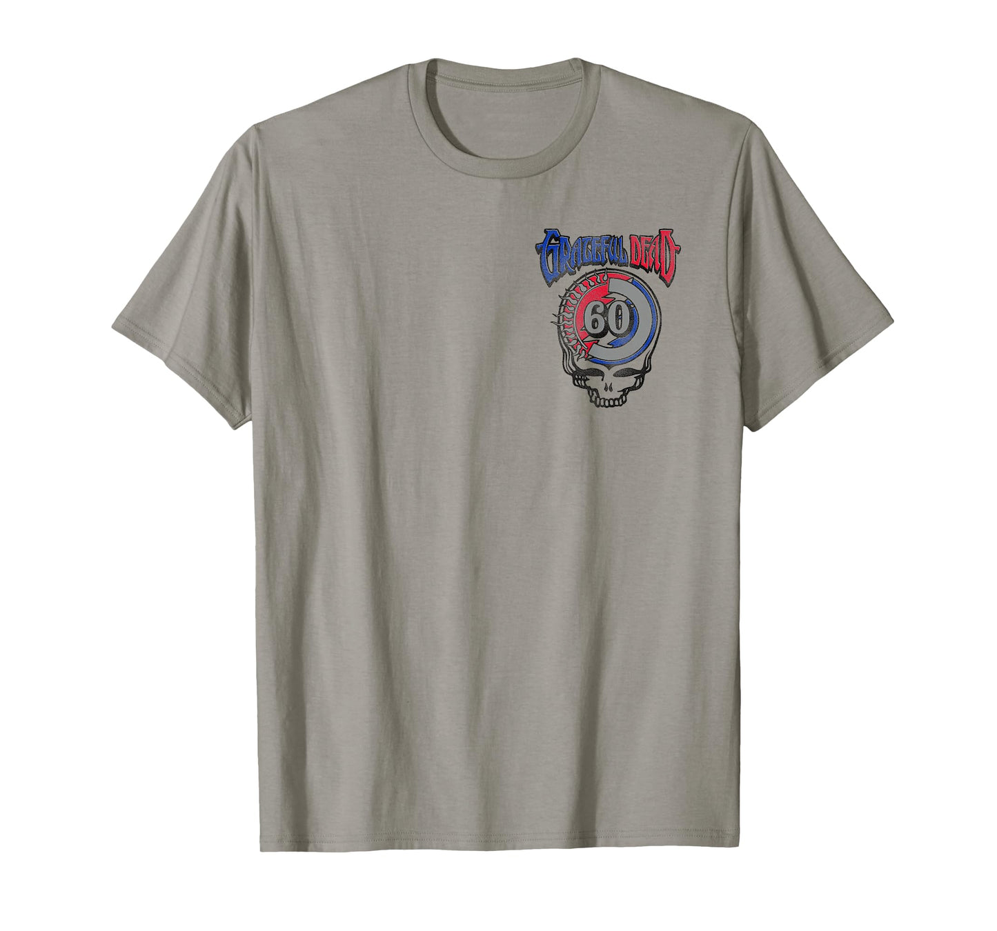 Grateful Dead Front and Back 60 Years Stealie Vintage Band T-Shirt
