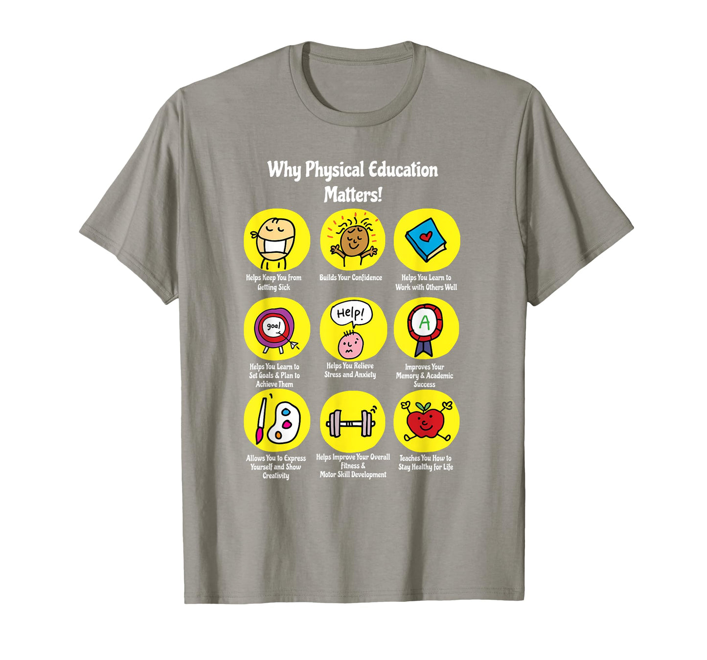 Why P.E. Matters T-Shirt Teachable Apparel Coach Gift T-Shirt