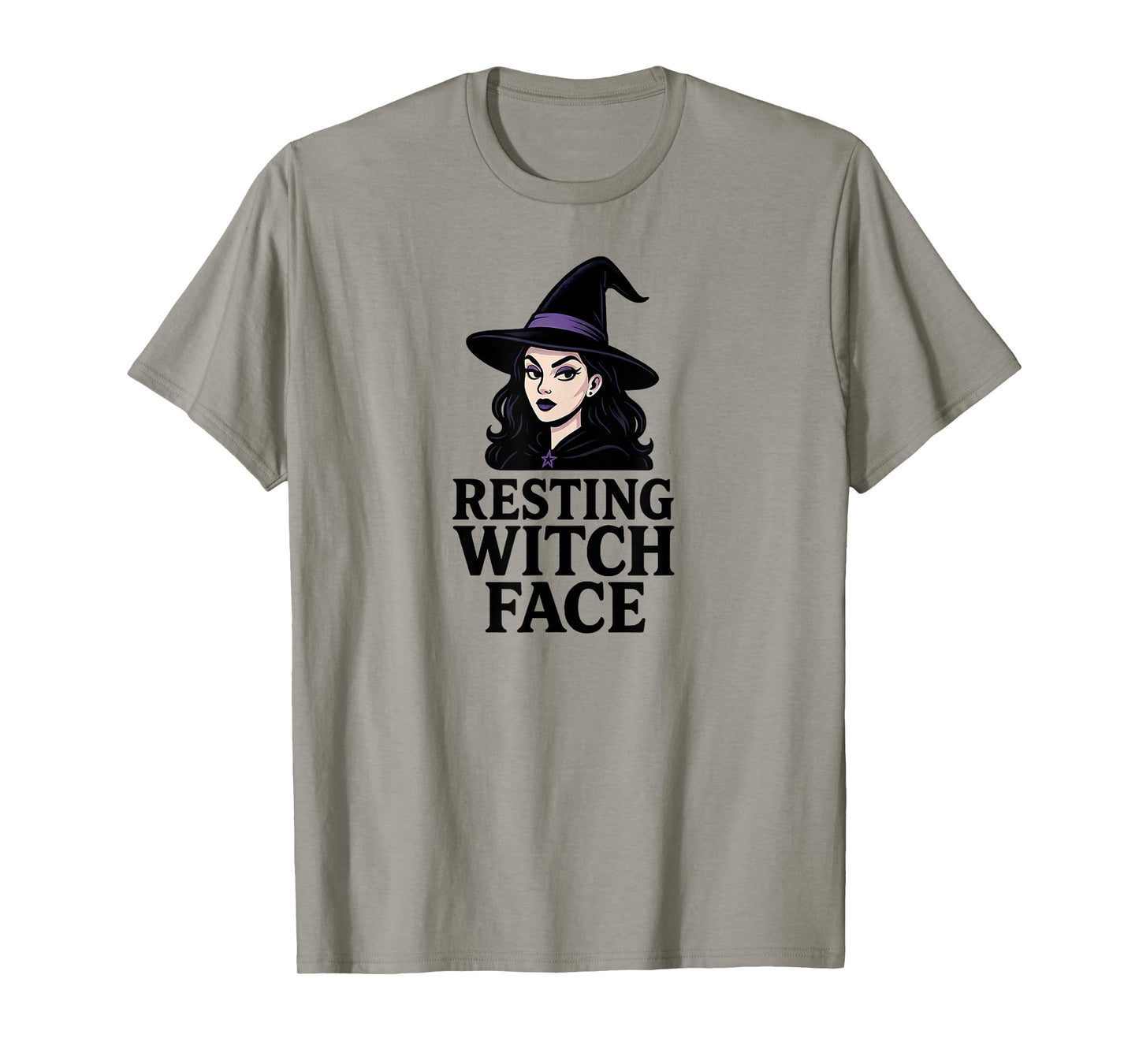Resting Witch Face Funny and Sarcastic Halloween for Women T-Shirt