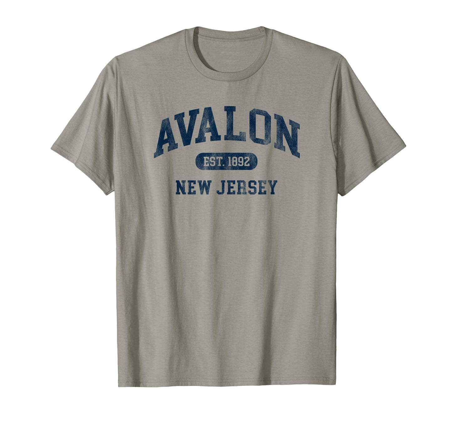 Vintage Avalon New Jersey Retro Preppy Throwback Mens T-Shirt