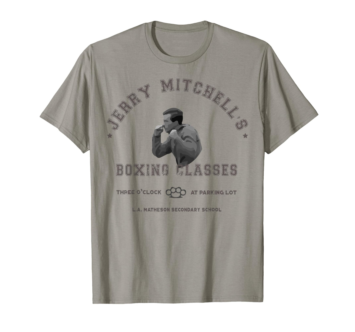 Three O'Clock Boxing Classes T Shirt, Cult Geek Fighter T-Shirt