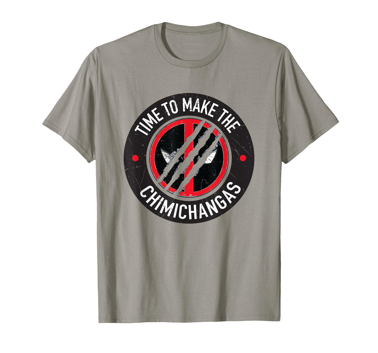 Marvel Deadpool & Wolverine Time To Make Chimichangas Logo T-Shirt