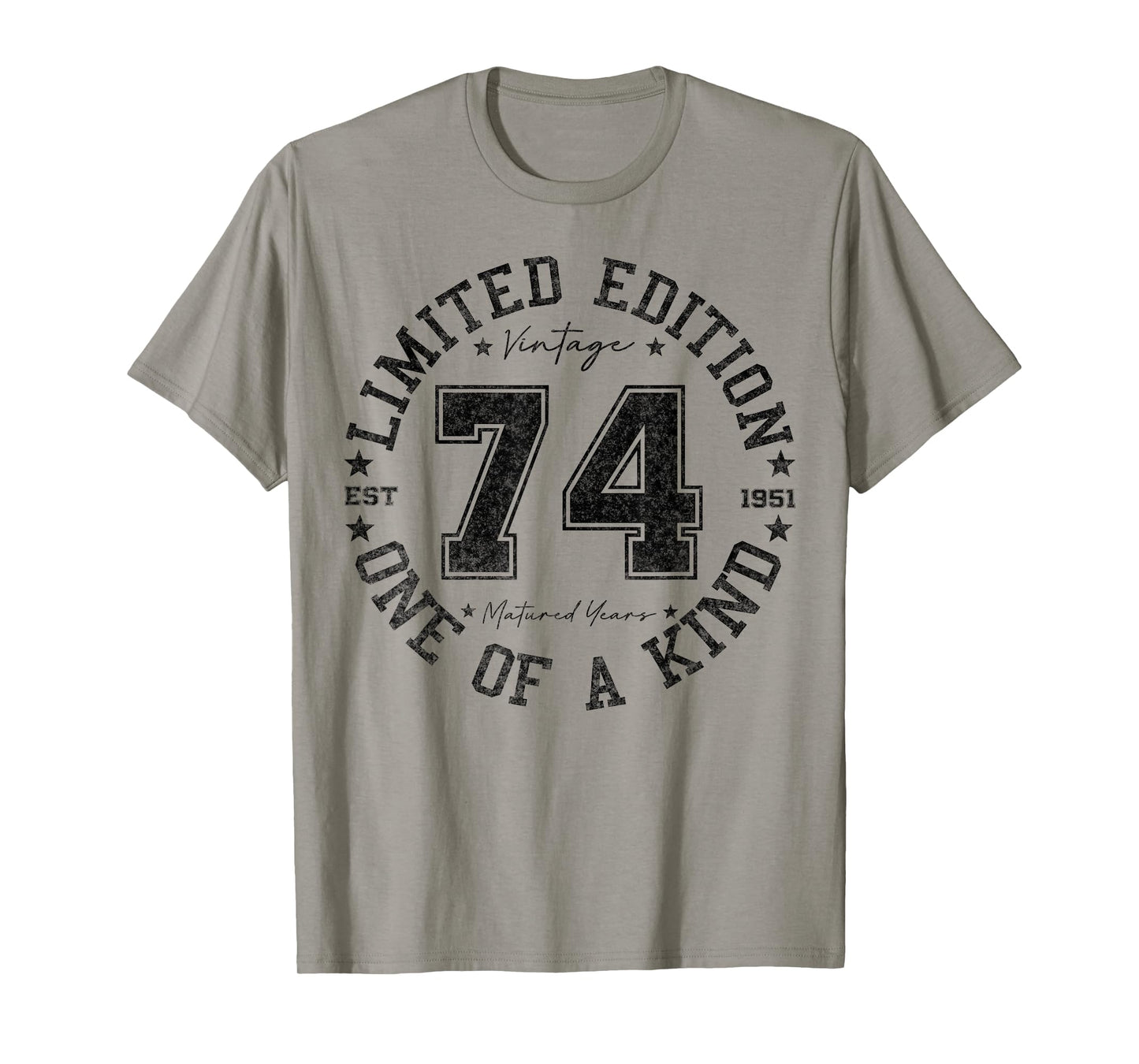 74 Year Old Gifts Vintage 1951 Limited Edition 74th Birthday T-Shirt