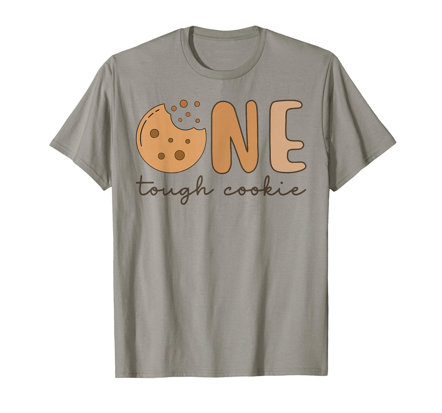 Tough One Cookies and Milk 1st Birthday Boy Family Party T-Shirt