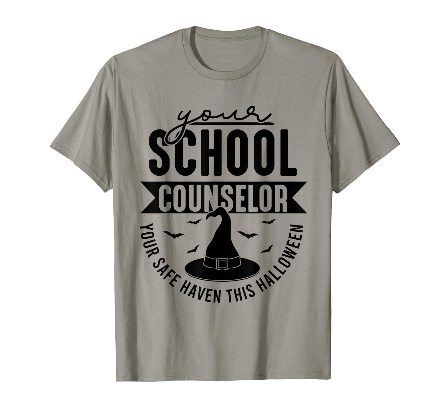 School Counselor Supplies Witch Halloween School Counselor T-Shirt