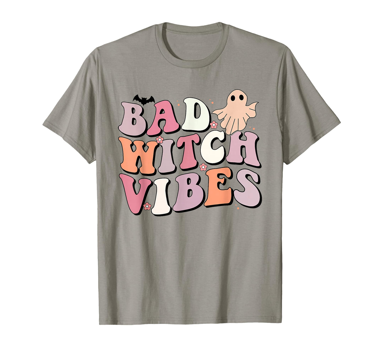 Bad Witch Vibes Retro Aesthetic T-Shirt
