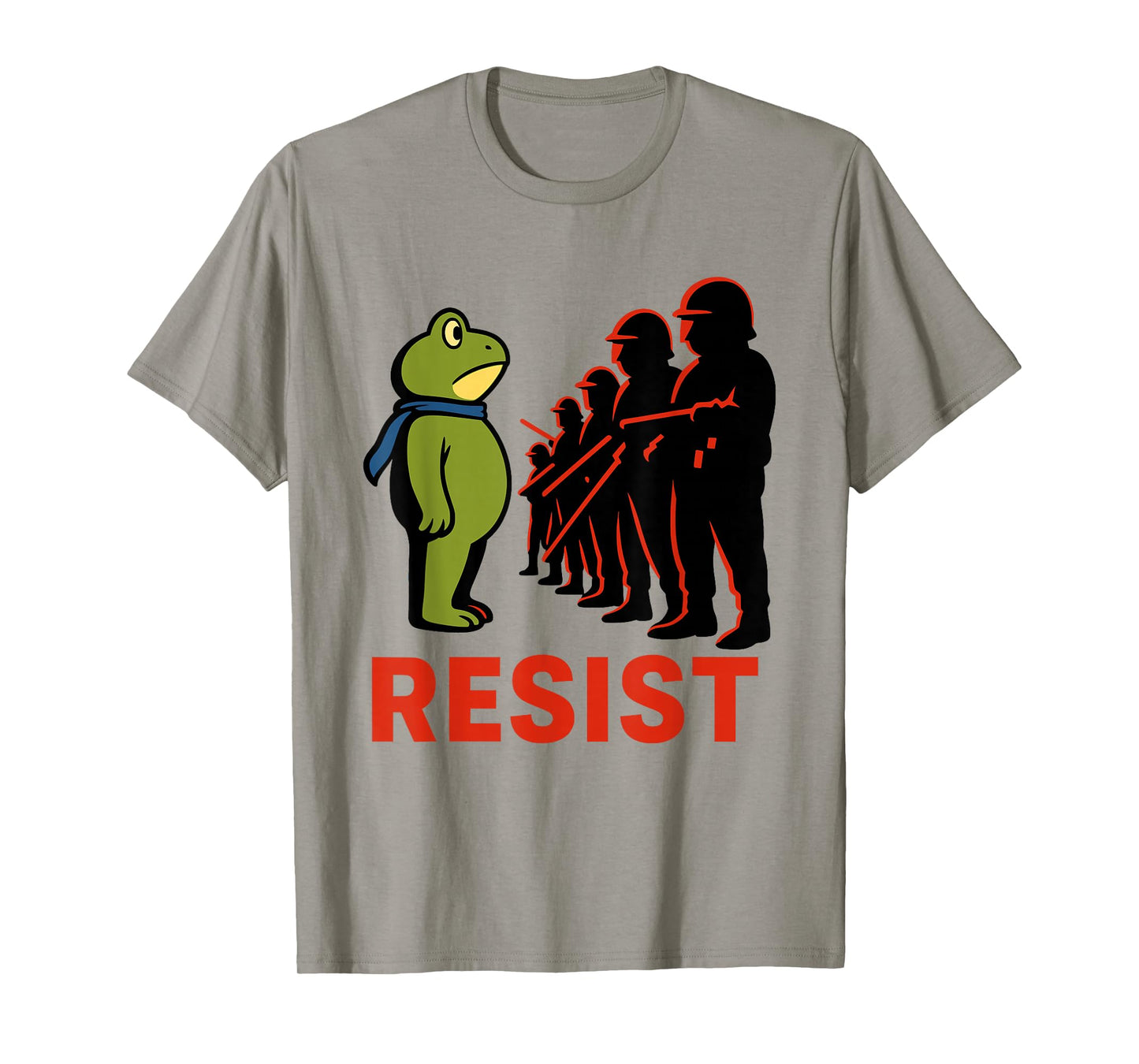 Vintage Portland 2025 Resist Portland Frog Protest Men Women T-Shirt
