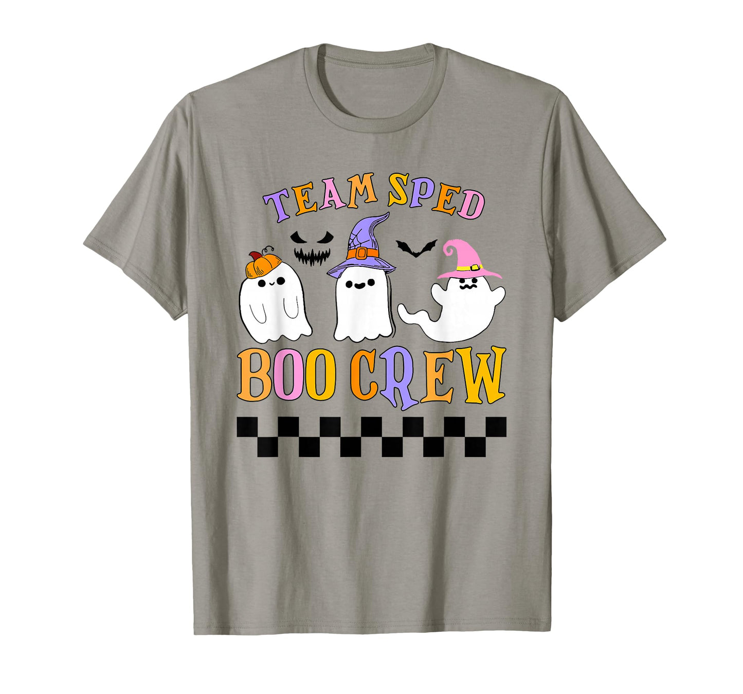 Team Sped Boo Crew Halloween Ghosts T-Shirt