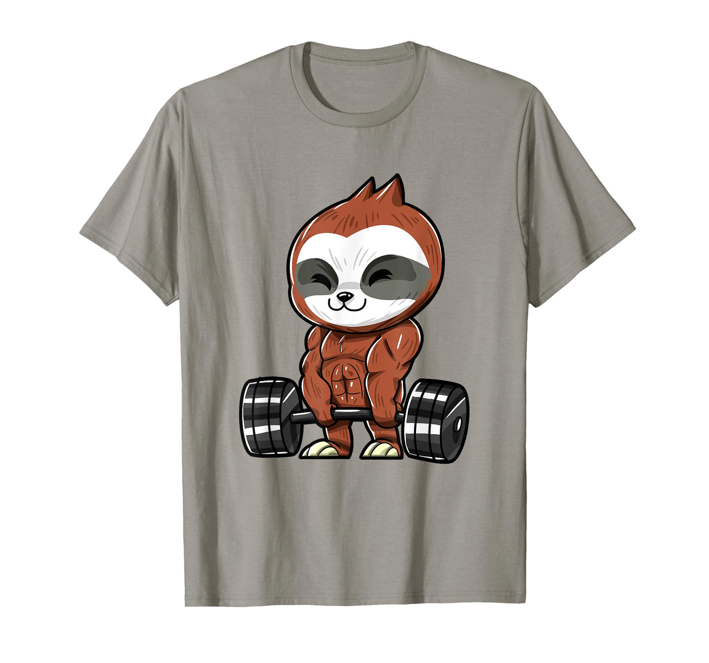 Funny Workout Gym Sloth Fitness Bodybuilding T-Shirt