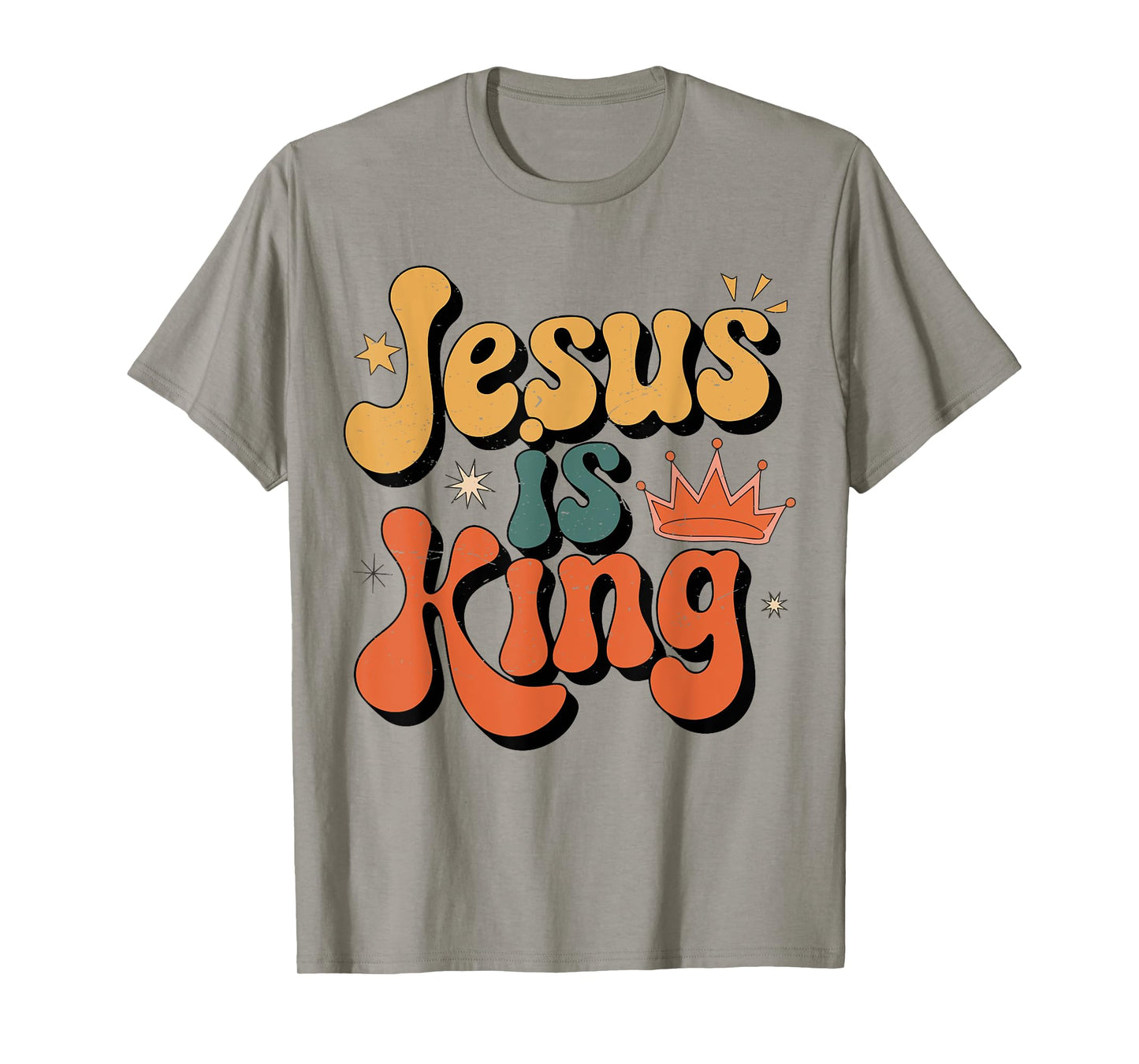 Toddler Jesus is King Christian Kid Boy Good God Son Brother T-Shirt
