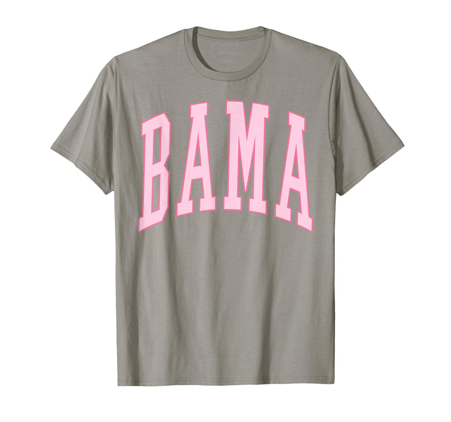 Alabama Bama Vintage Preppy Varsity Pink Sports T-Shirt