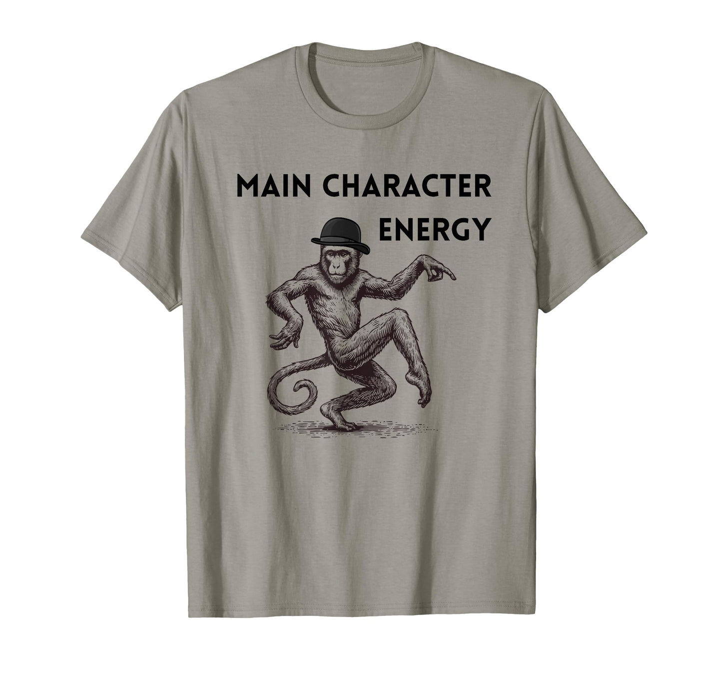 Monkey Dance Strut Main Character Energy Fosse Style T-Shirt