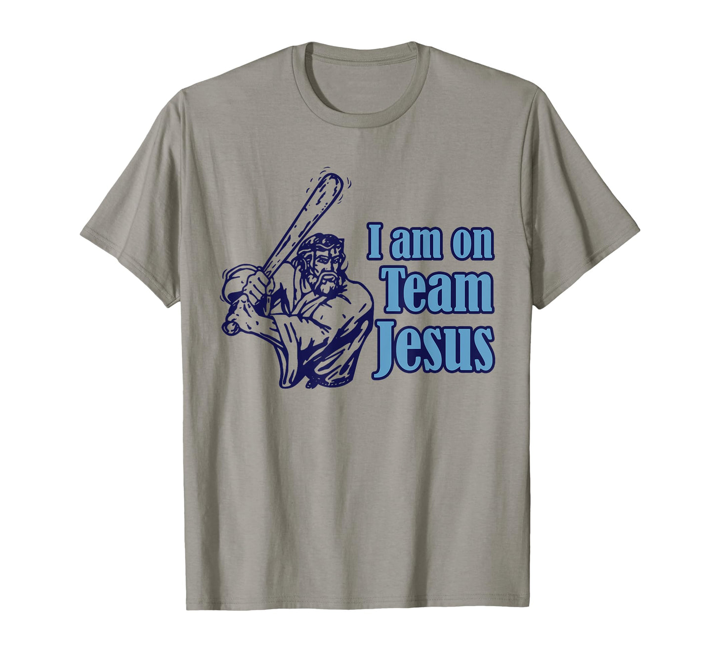 I Am On Team Jesus Baseball Christianity T-Shirt