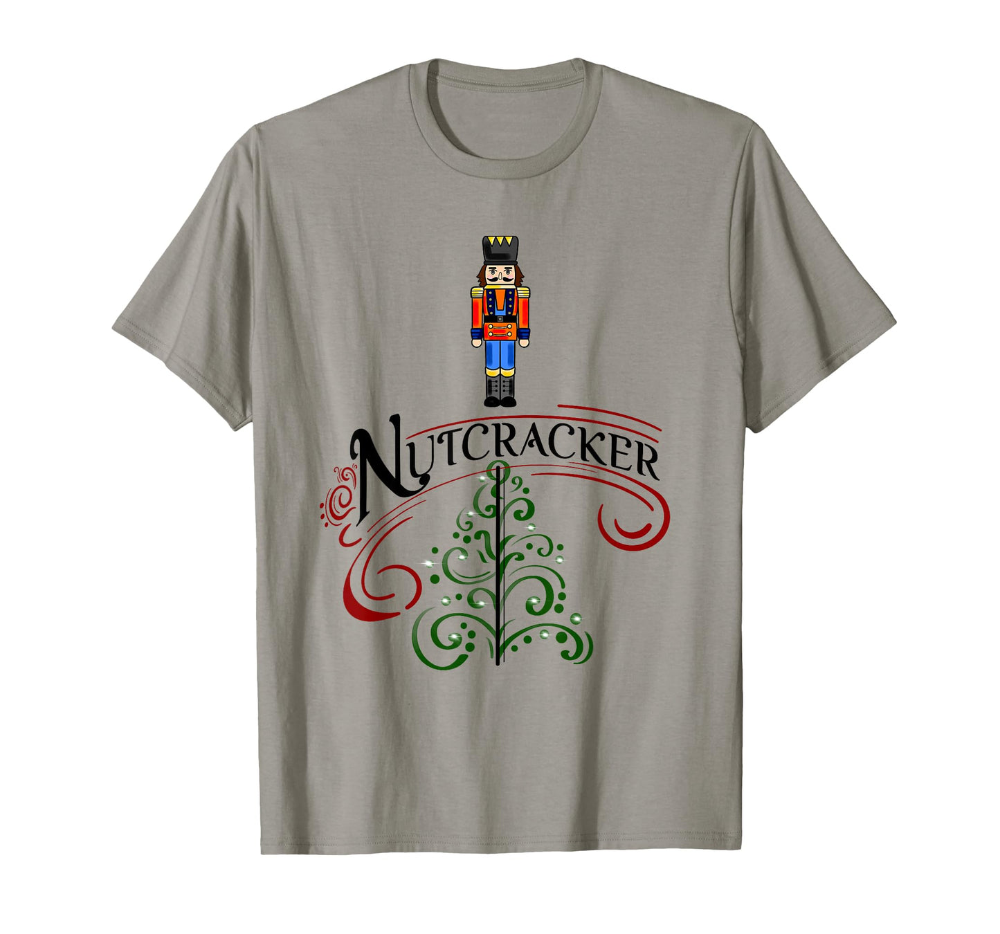 The Nutcracker Ballet Christmas Tree Holiday Dance T-Shirt