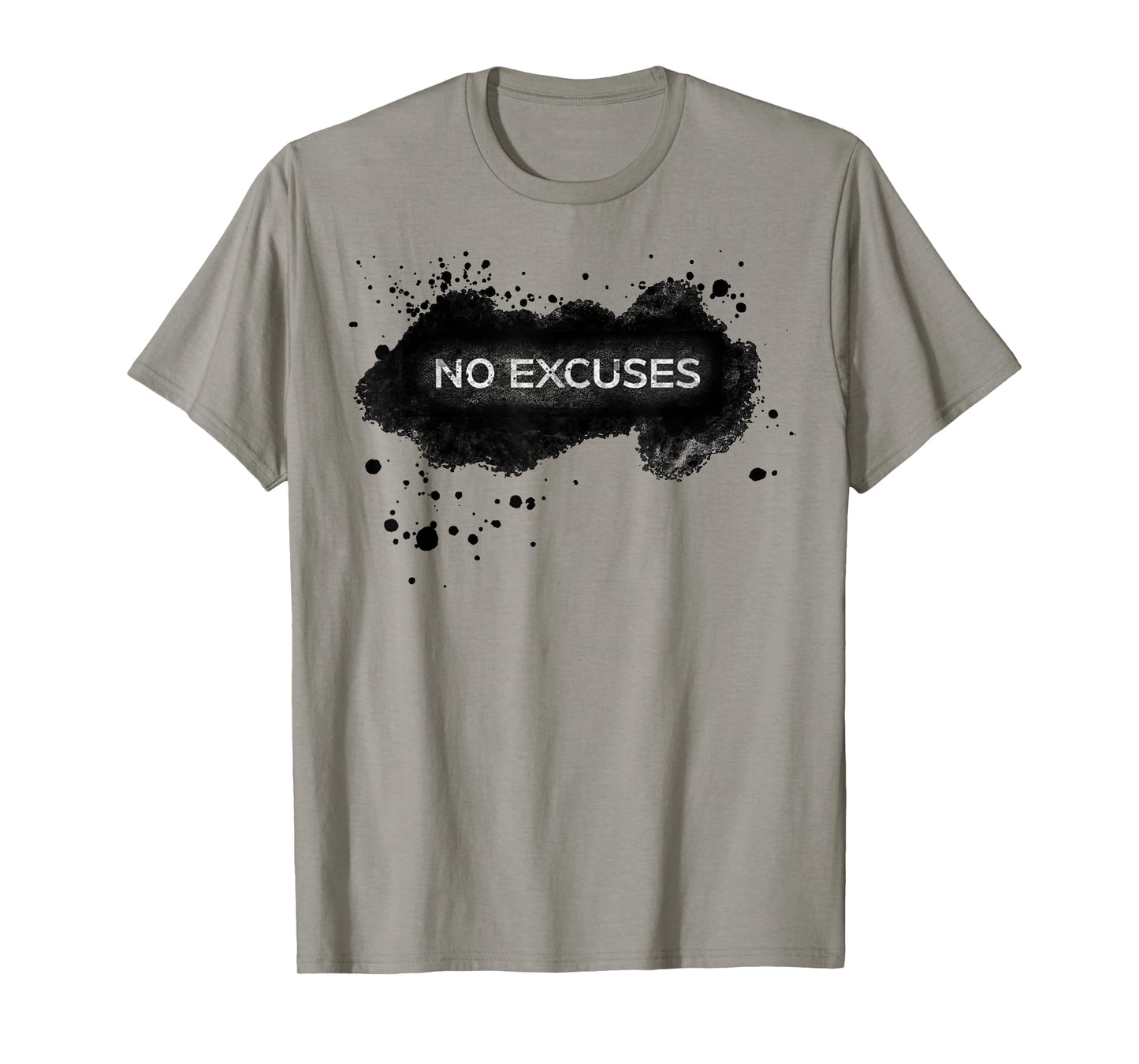 Gym / Fitness - No Excuses Motivational Workout Design T-Shirt