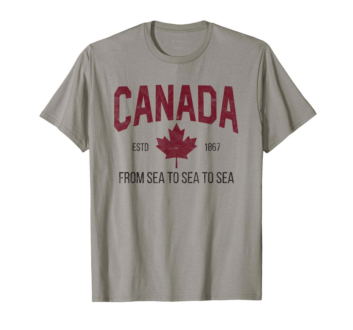 Canada Maple Leaf Flag Canadian T-Shirt