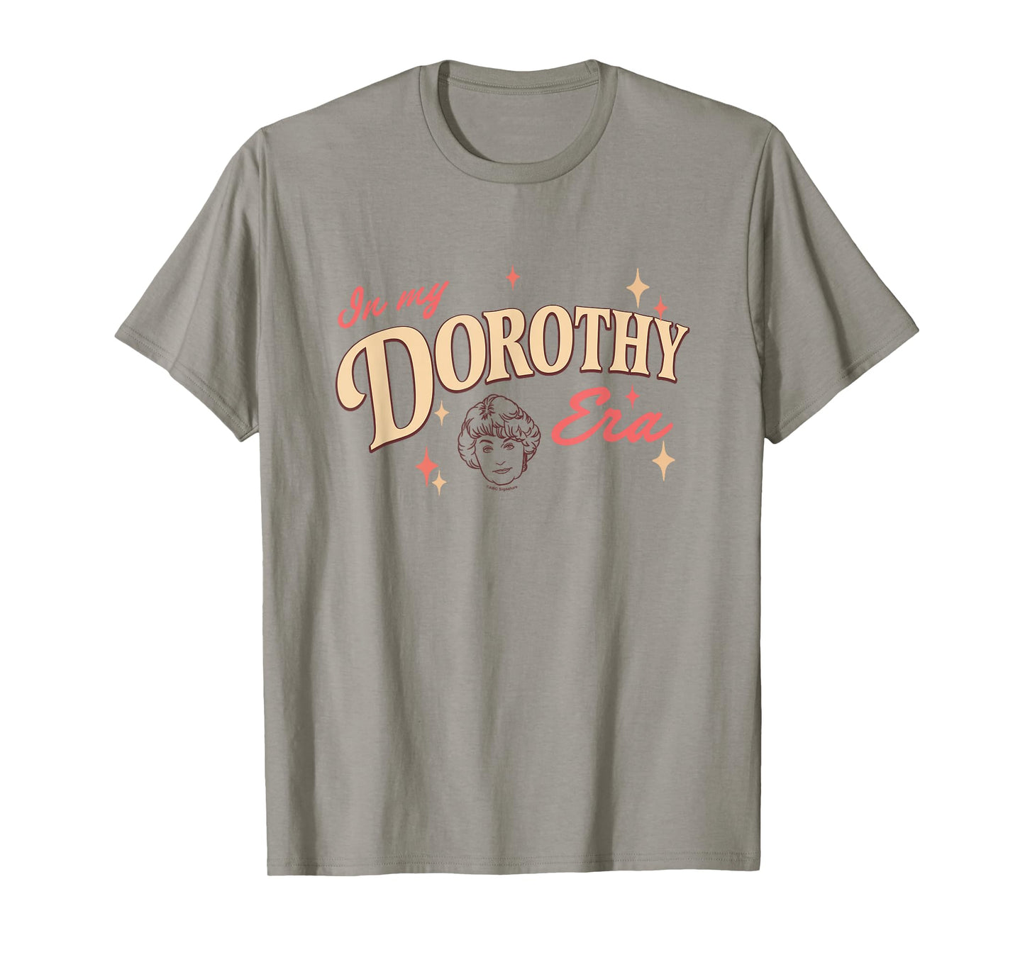 The Golden Girls In My Dorothy Era Face Outline Logo T-Shirt