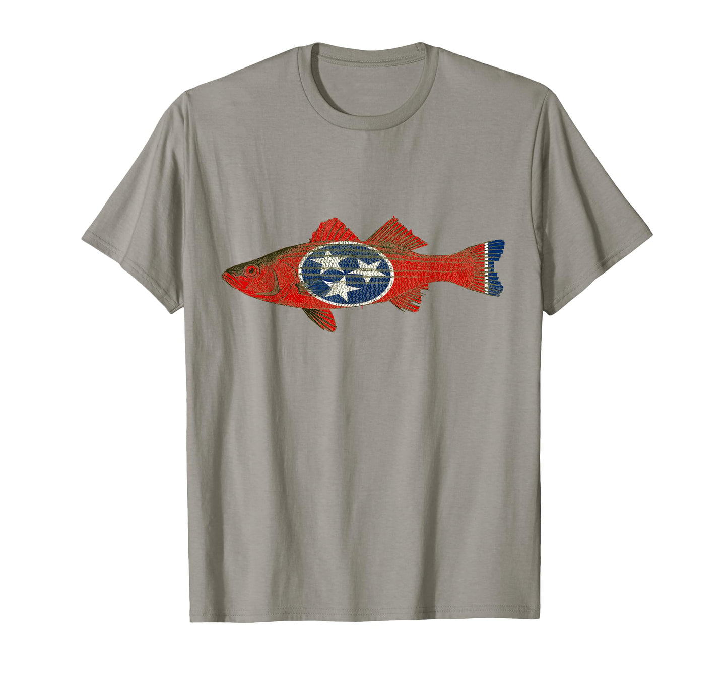 Tennessee Volunteer State Fish Flag Shirt for Men Women Yout T-Shirt