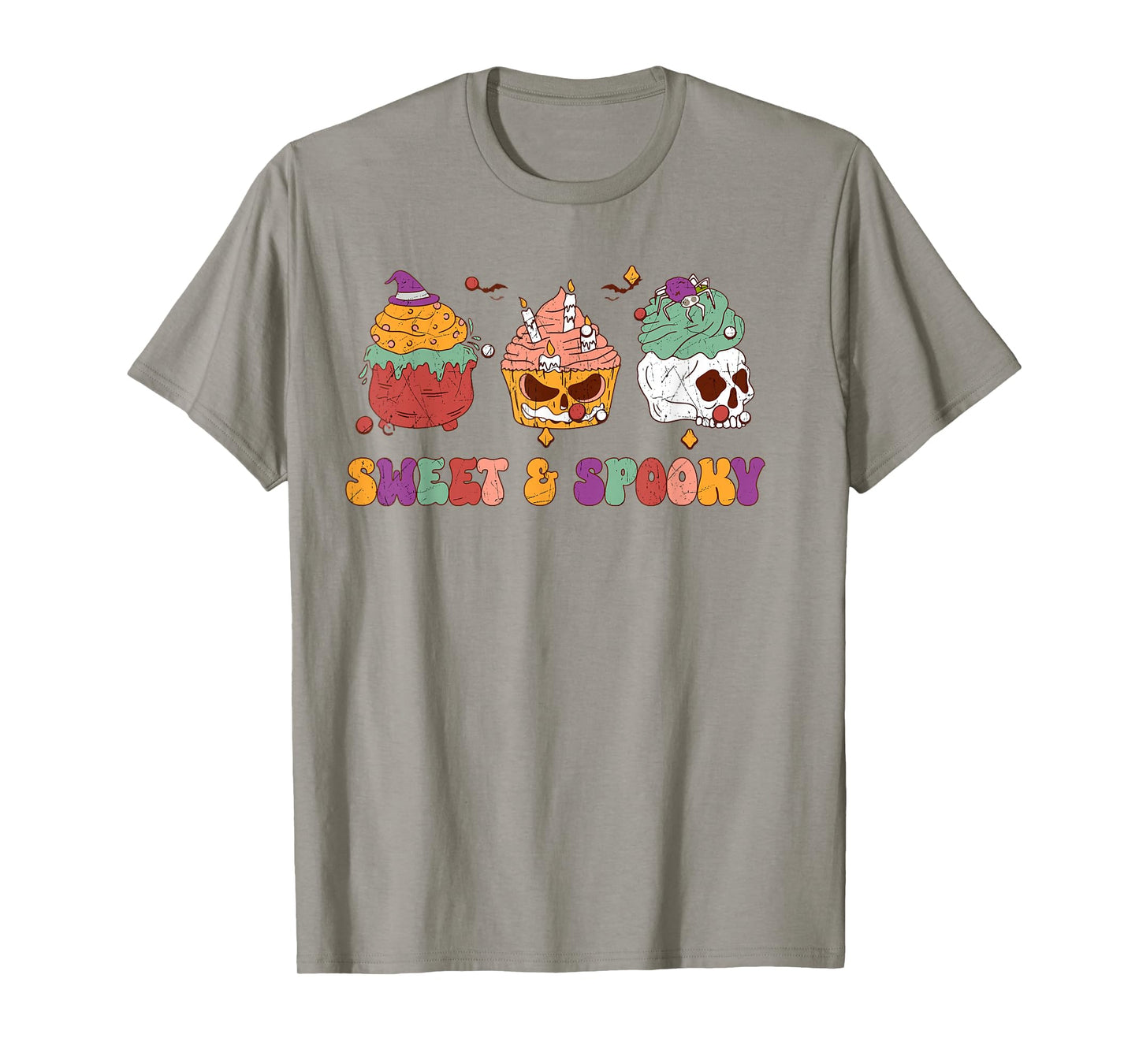 Sweet and Spooky Halloween Cupcakes T-Shirt