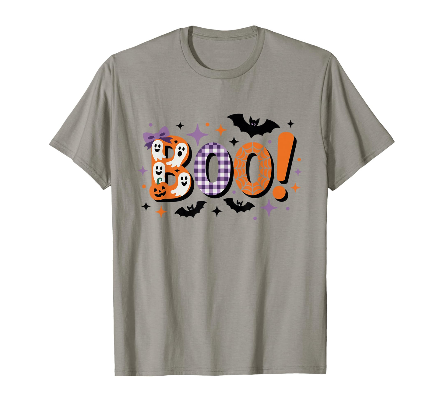 Boo Pumpkin Ghost Witch Spooky Season Halloween Party T-Shirt