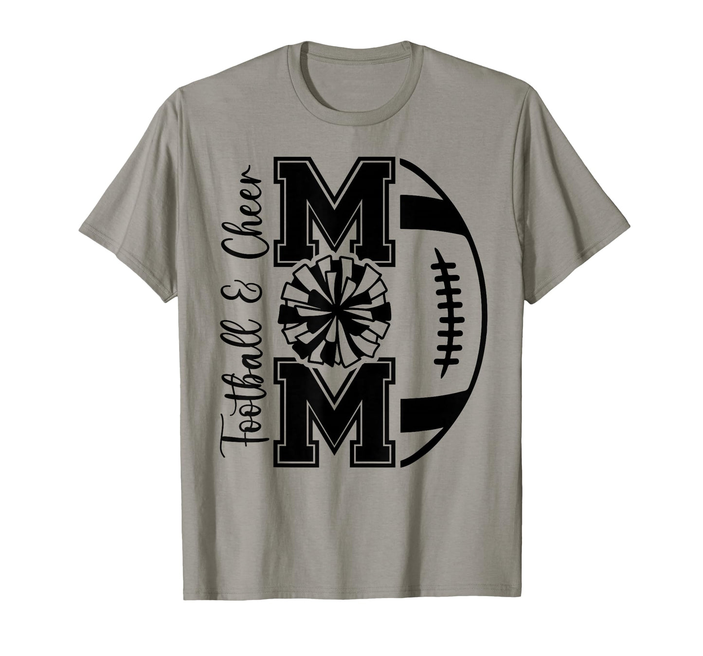 Football Cheer Mom for Women Vintage Cheerleader Game Day T-Shirt