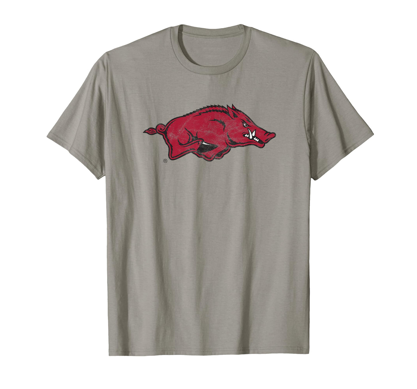 University of Arkansas Razorbacks Distressed Primary Logo T-Shirt