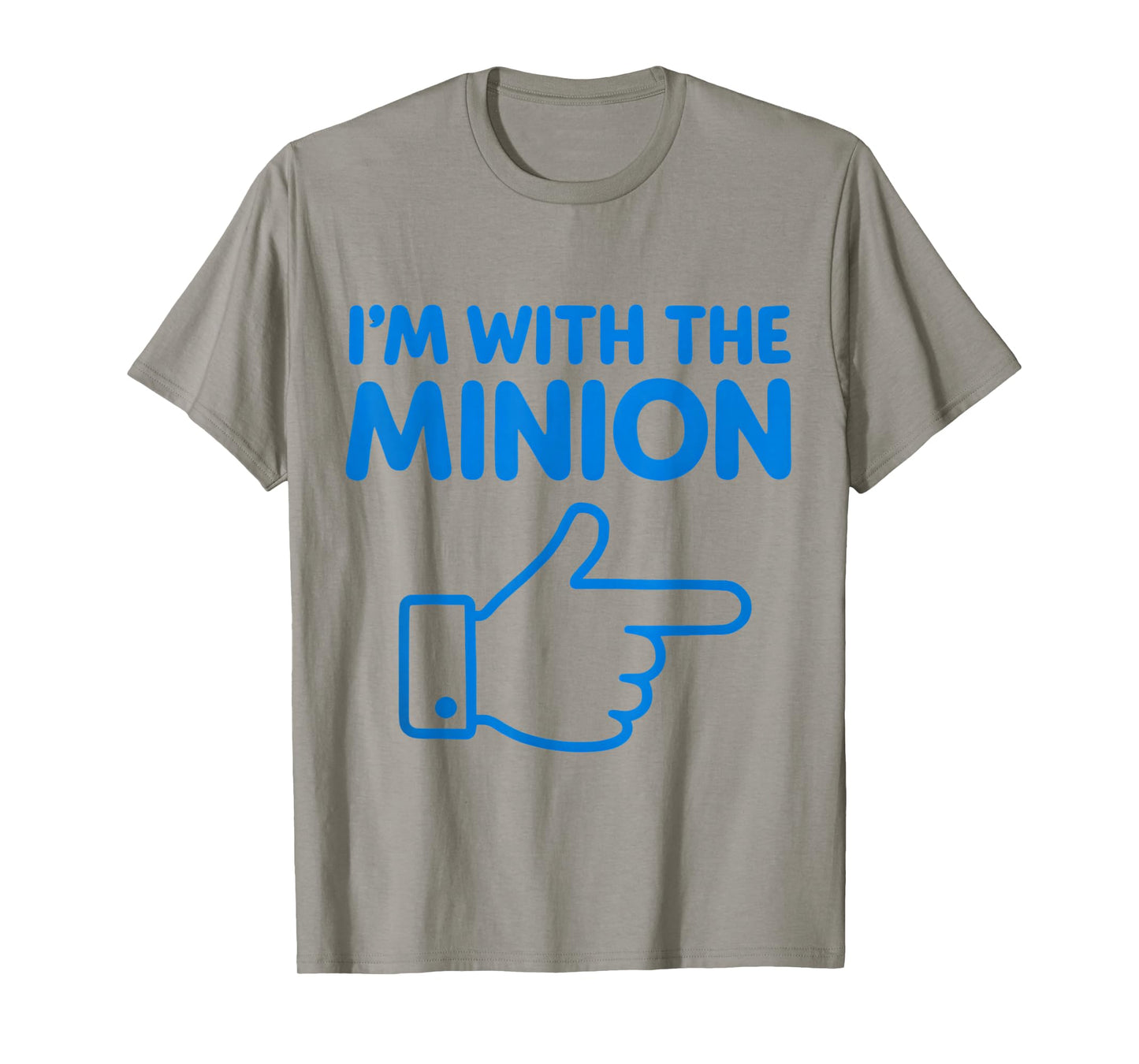 I'm with The Minion Costume Family Lazy Easy Halloween T-Shirt