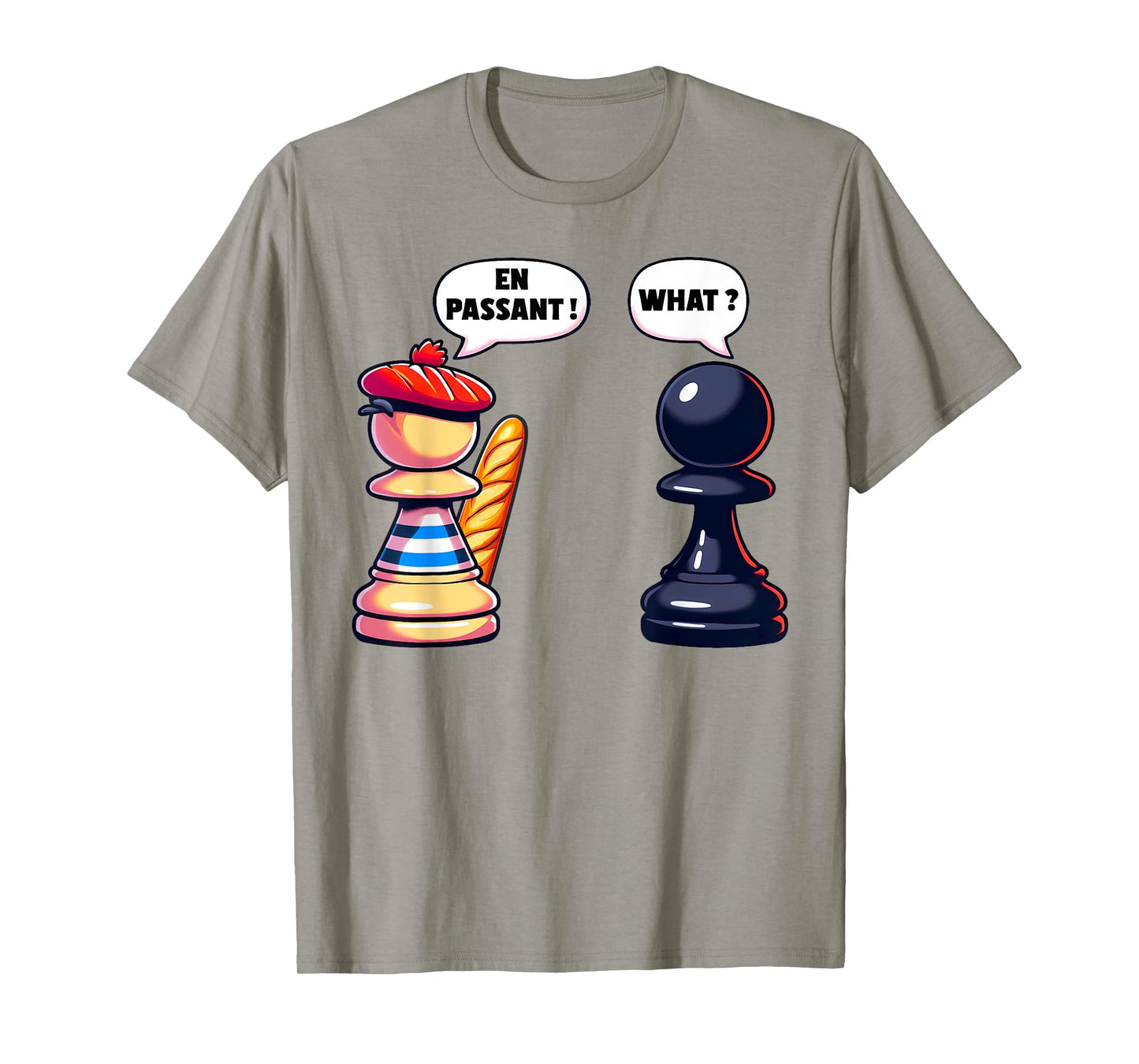 Funny Chess Pawn Move En Passant Capture Humor Checkmate T-Shirt