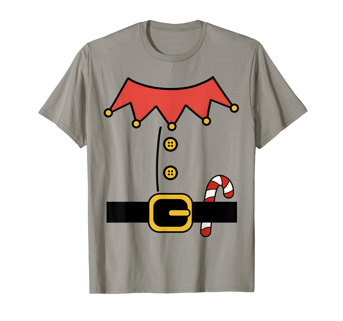 Elf Christmas Halloween Costume Mens Womens Boys Girls Kids T-Shirt
