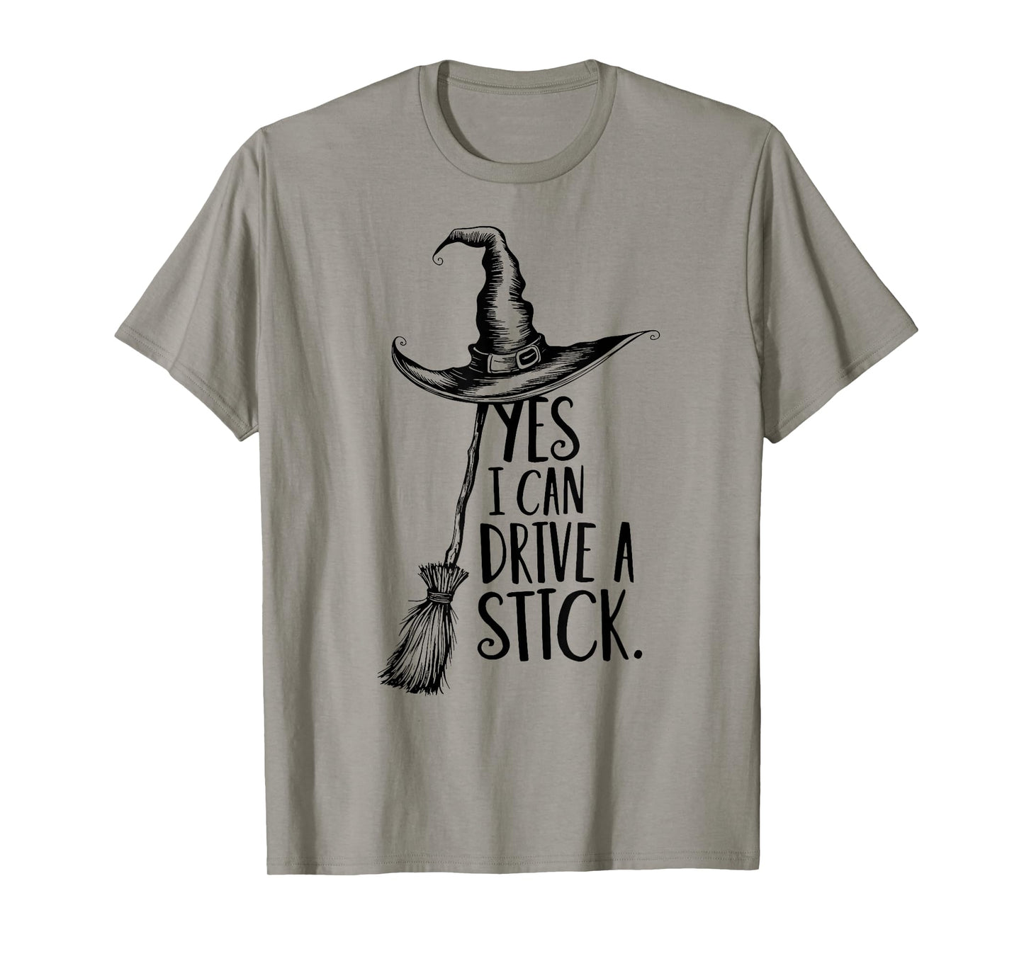 Yes I Can Drive A Stick Halloween T-Shirt