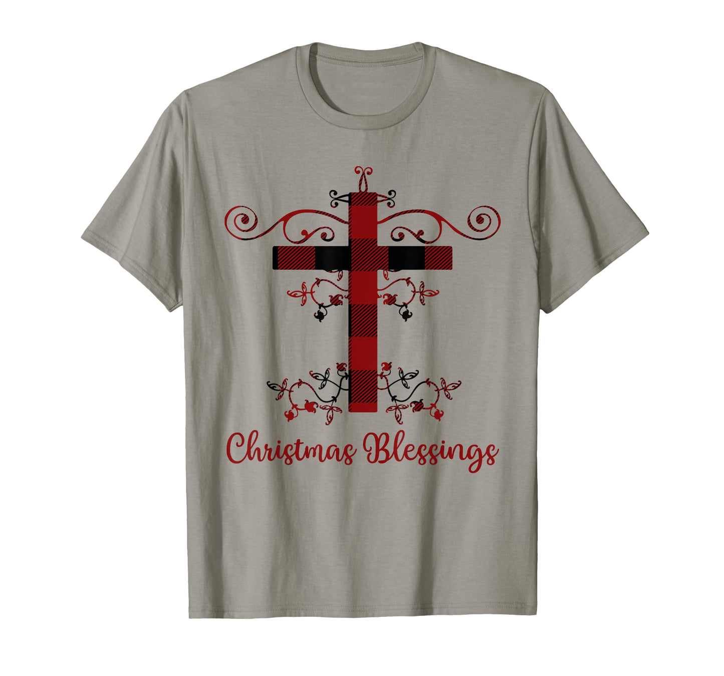 Christian Christmas Blessings Holiday Greetings Womens Gift T-Shirt