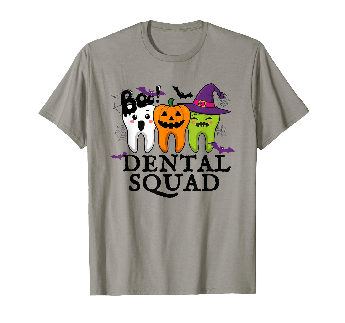 Halloween Dental Boo Crew Dentist Costume Ghost Humor Tooth T-Shirt
