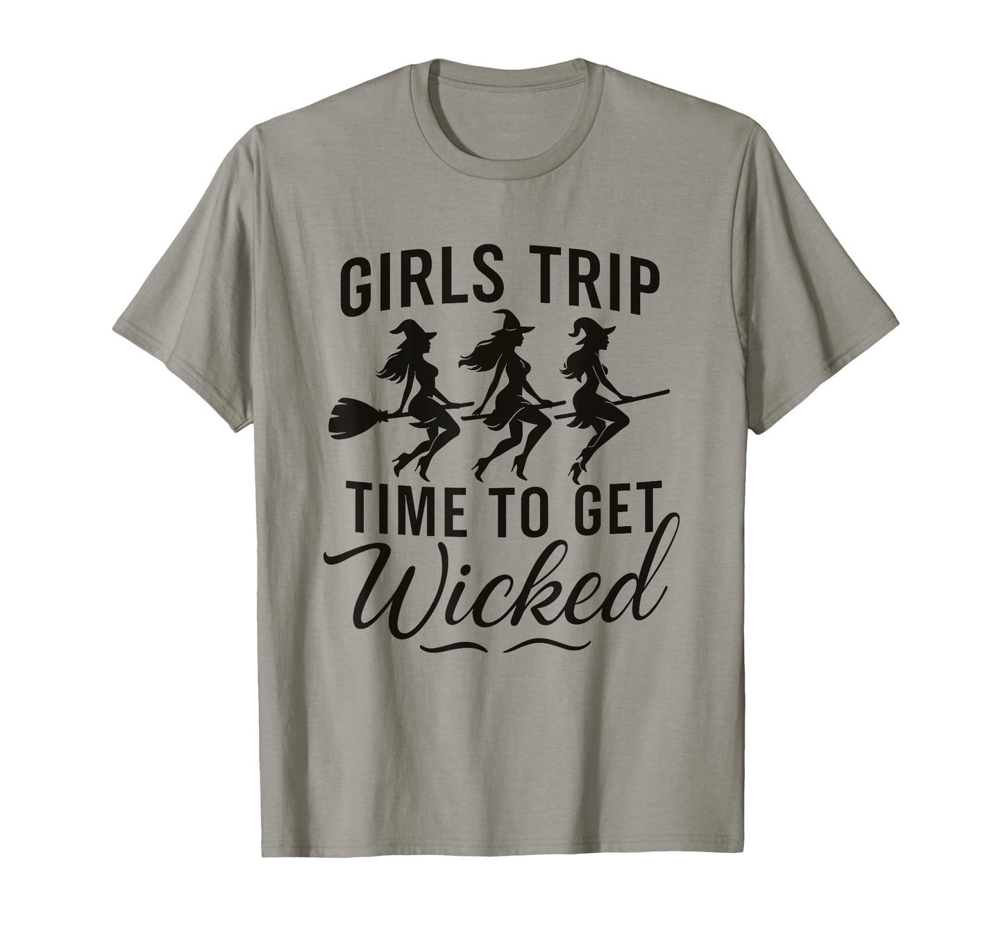 Girls Trip Salem Halloween Witch Salem Massachusetts Womens T-Shirt