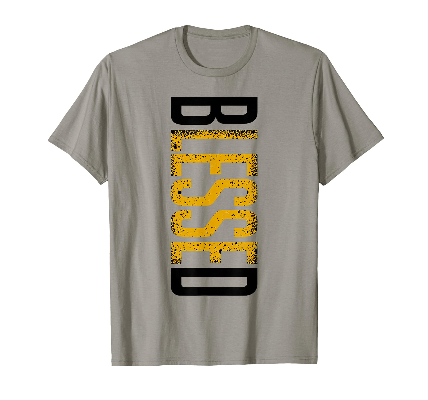 Yellow Ochre Black White Color Match T-Shirt